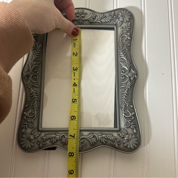 Vintage Ornate Floral Silver Picture Frame - Picture 10 of 12